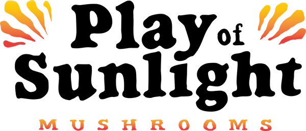 Play of Sunlight Mushrooms logo