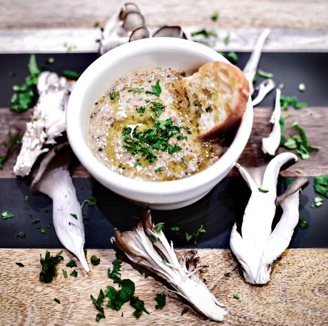 Chef Jamila's Cream of Mushroom Soup