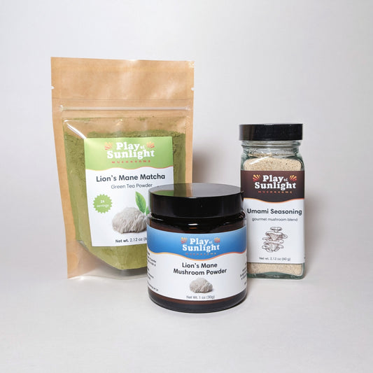 Mushroom Powder Trio